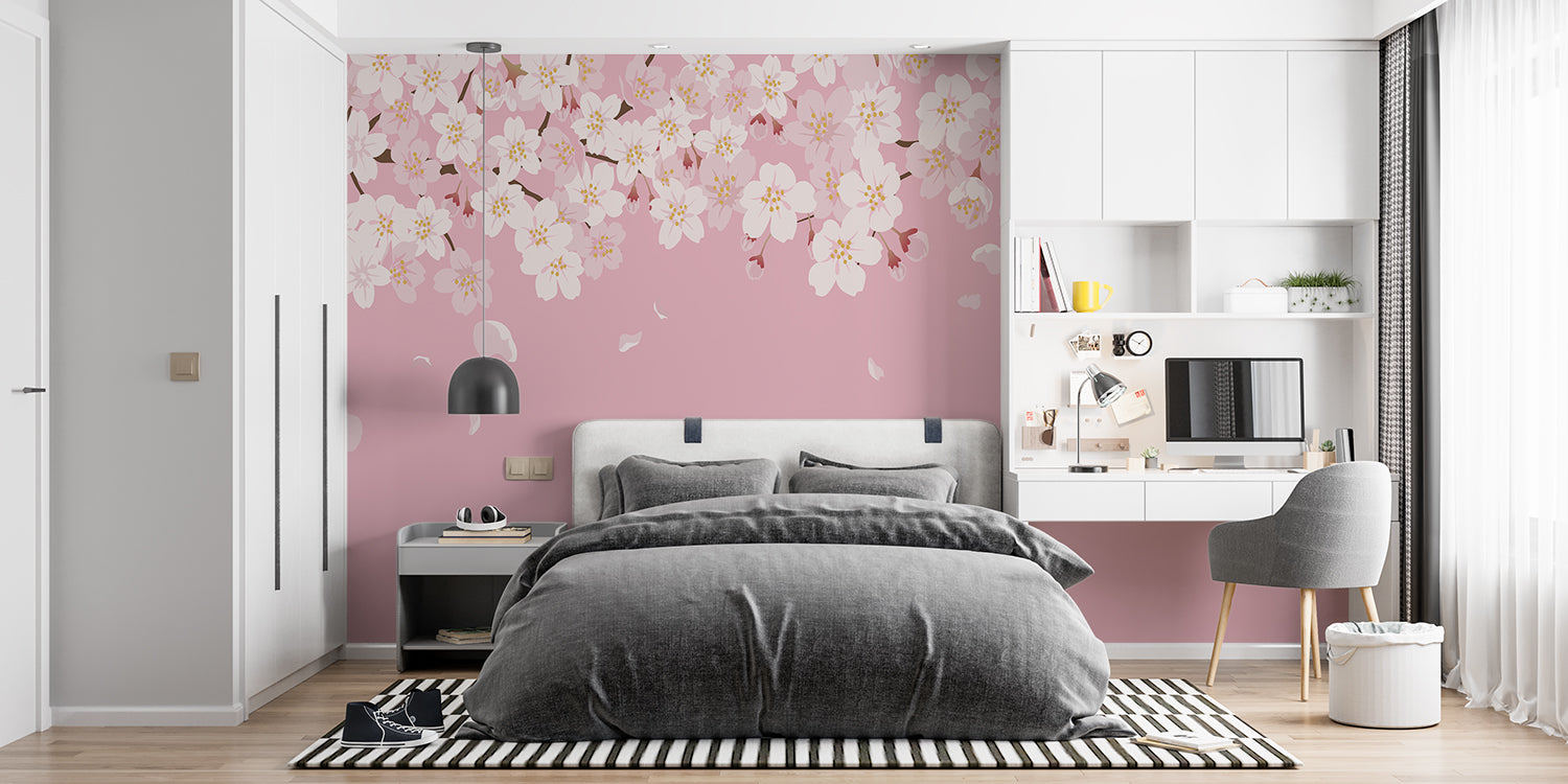 Papier Peint Cerisier En Fleur