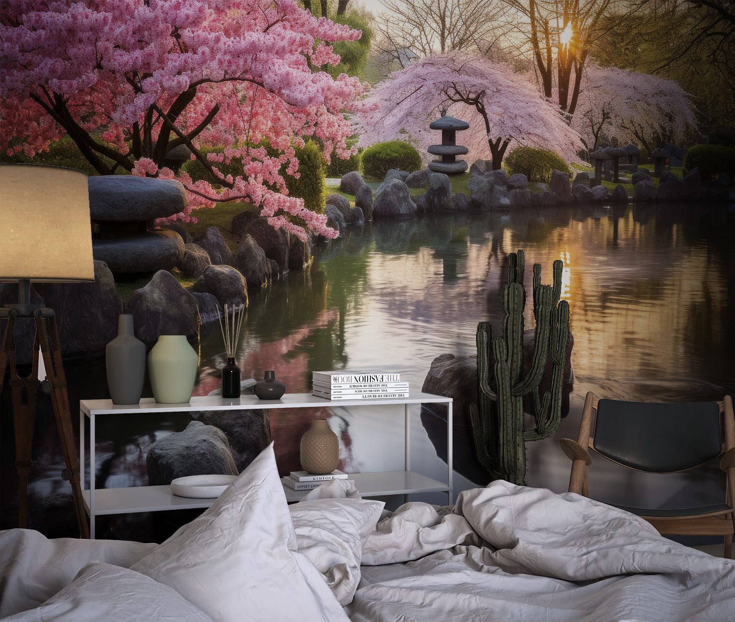 Papier Peint Cerisier Japonais