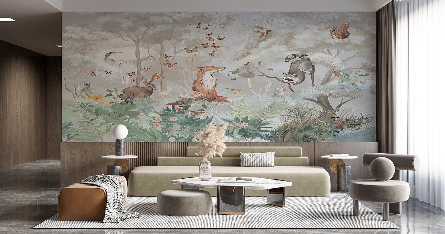 Papier Peint Chambre Foret