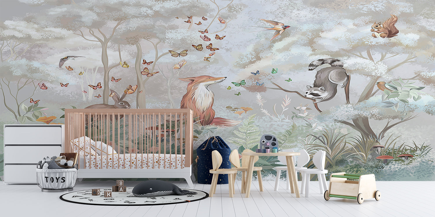 Papier Peint Chambre Foret