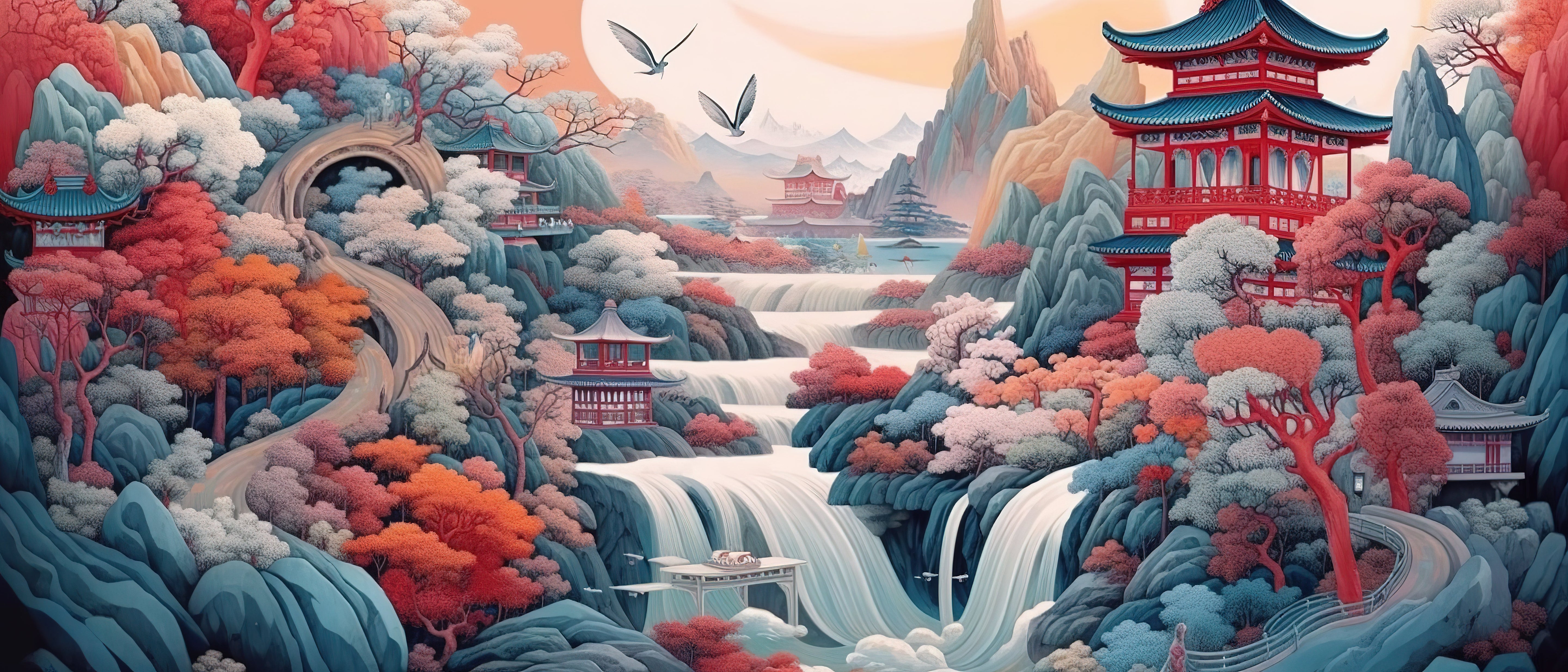 Papier Peint Chambre Japonais