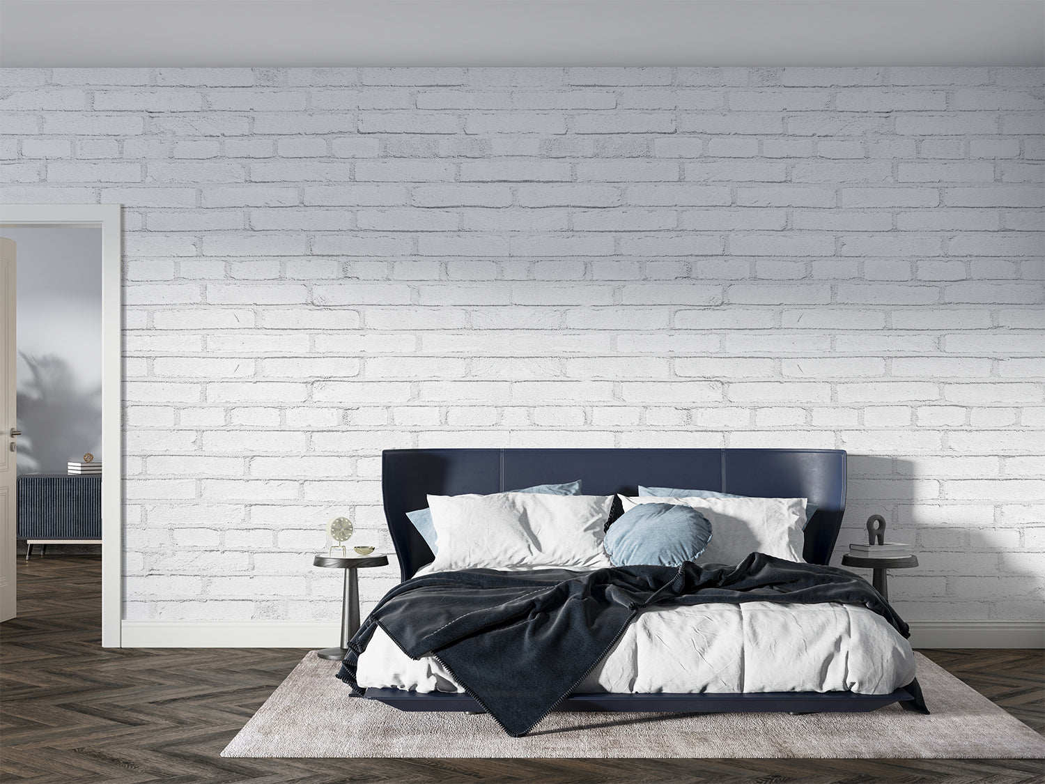 Papier Peint Effet Brique Loft