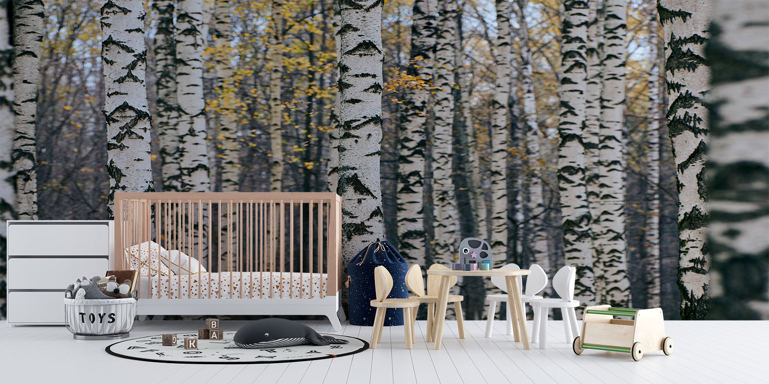 Papier Peint Effet Foret