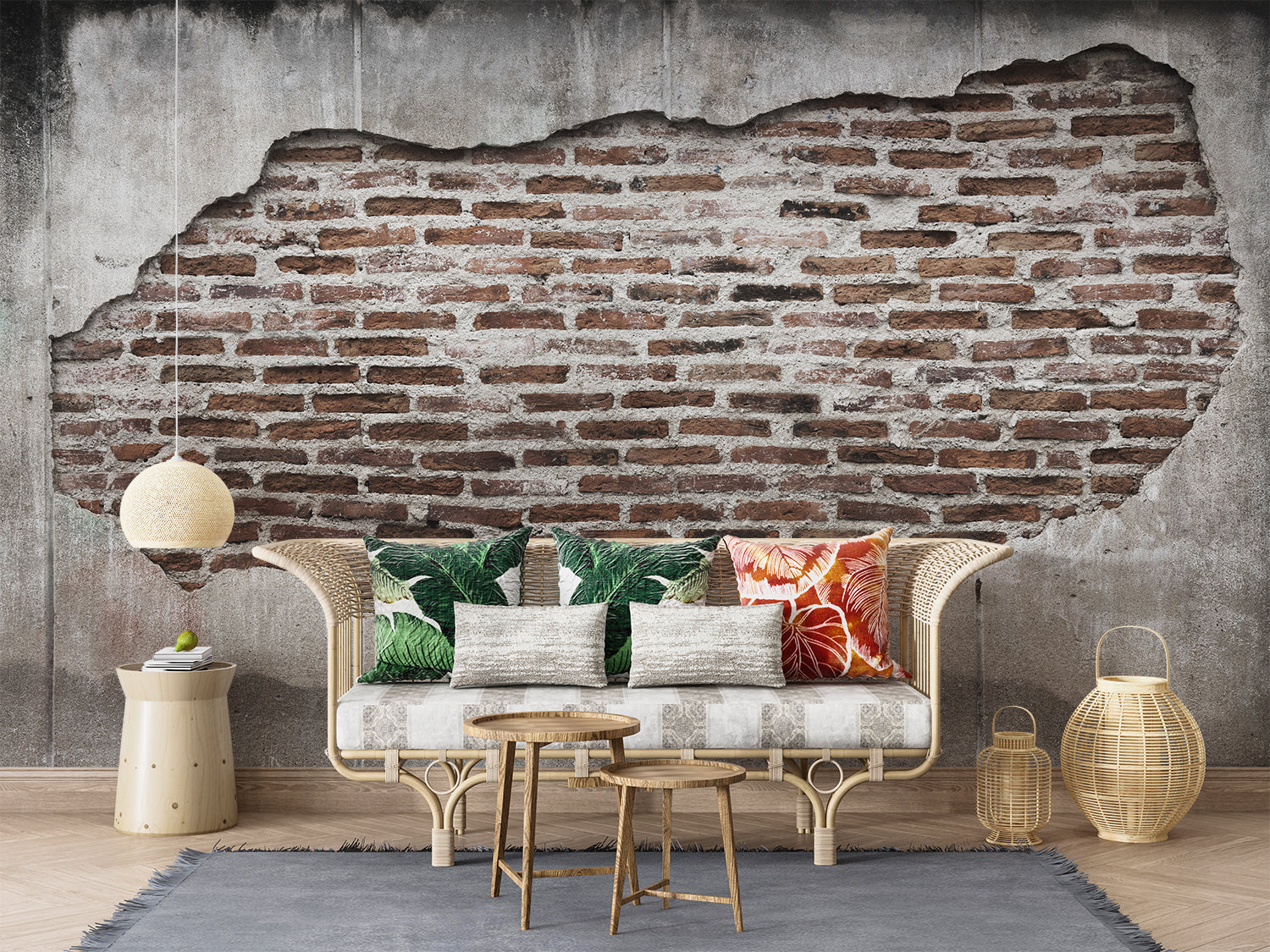 Papier Peint En Brique