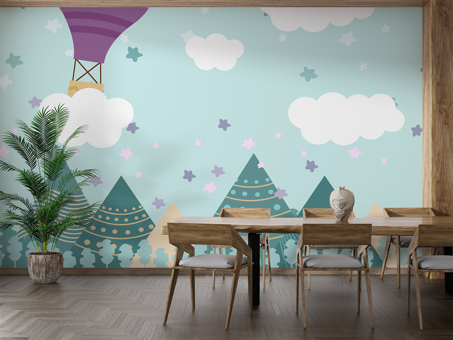 Papier Peint Enfant Montagne