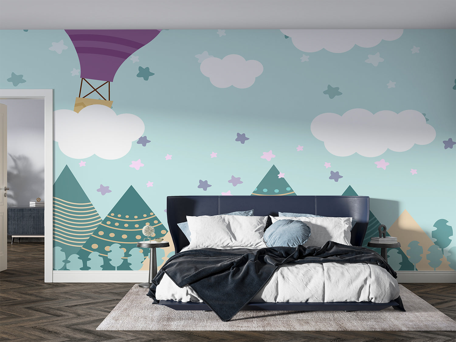 Papier Peint Enfant Montagne