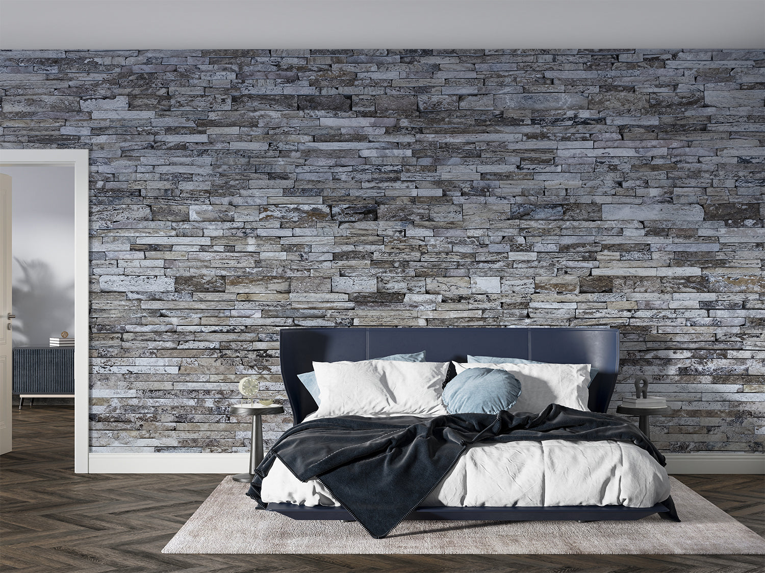 Papier Peint Fausses Briques