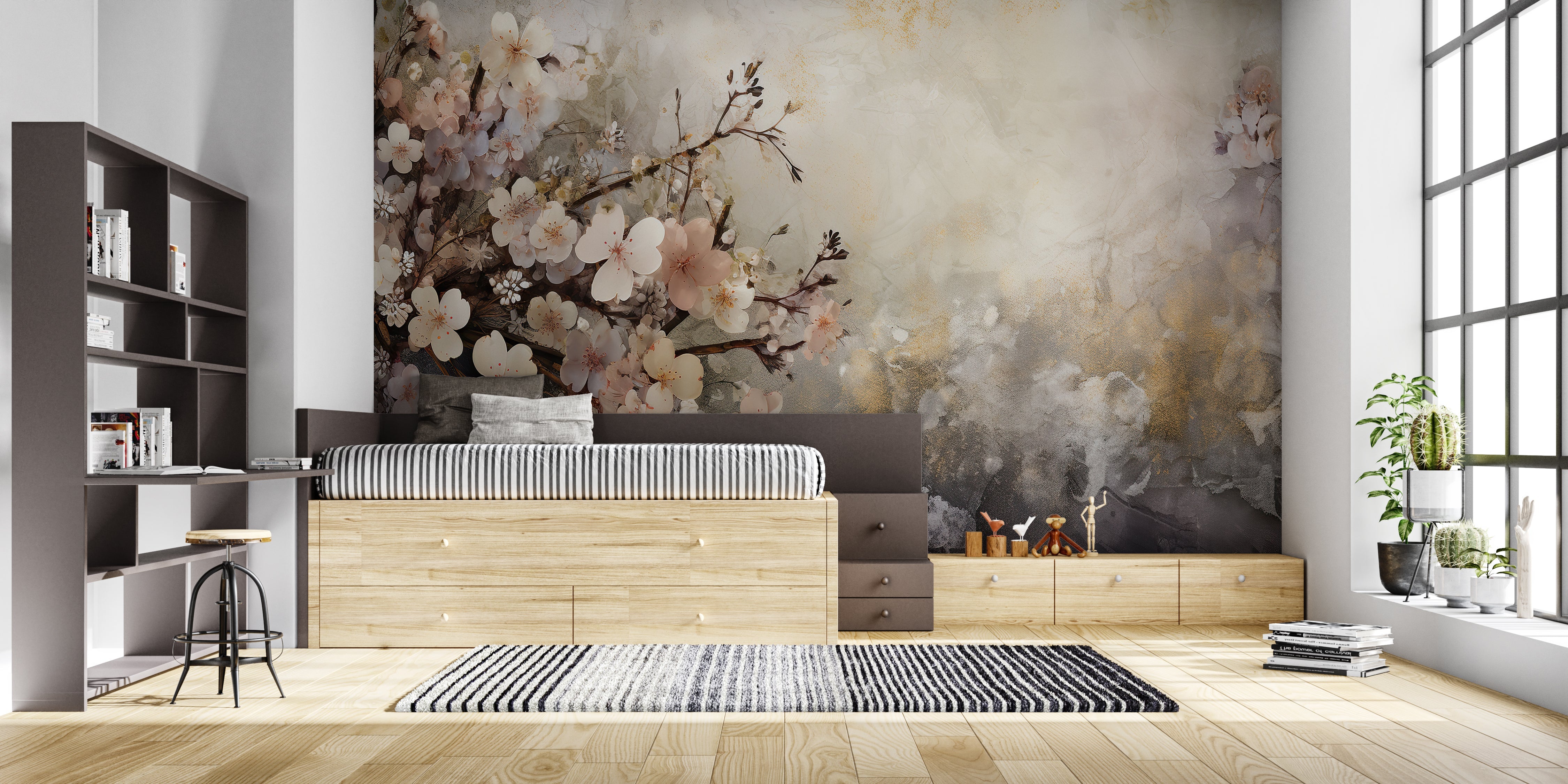 Papier Peint Fleur Cerisier