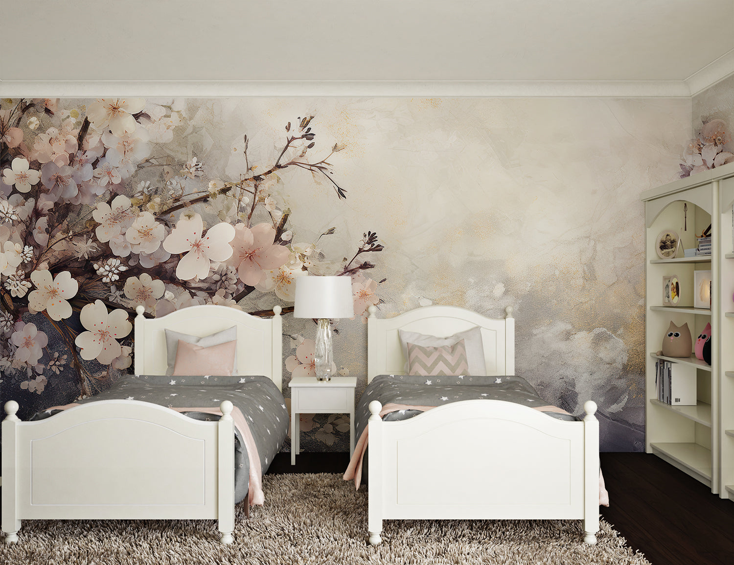 Papier Peint Fleur Cerisier