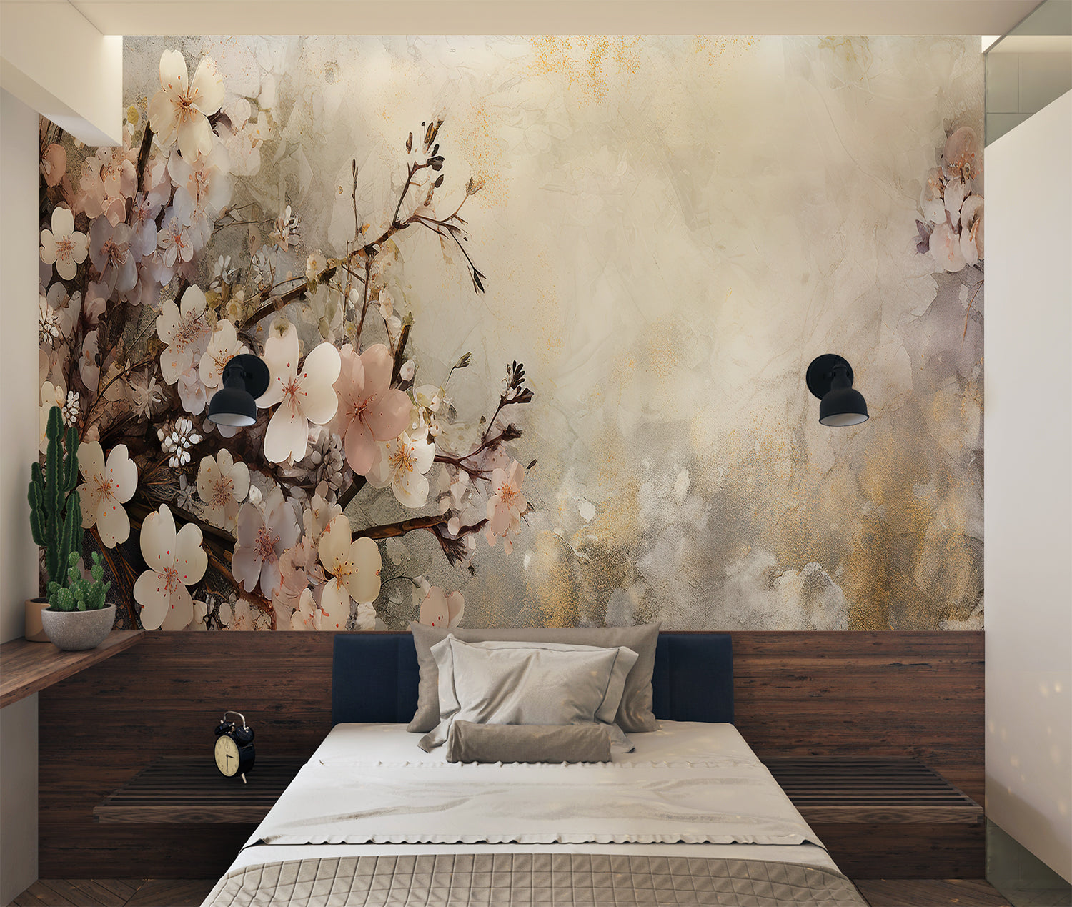 Papier Peint Fleur Cerisier