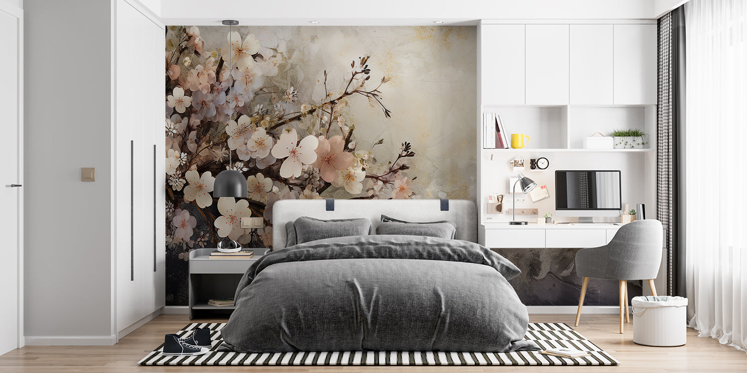 Papier Peint Fleur Cerisier