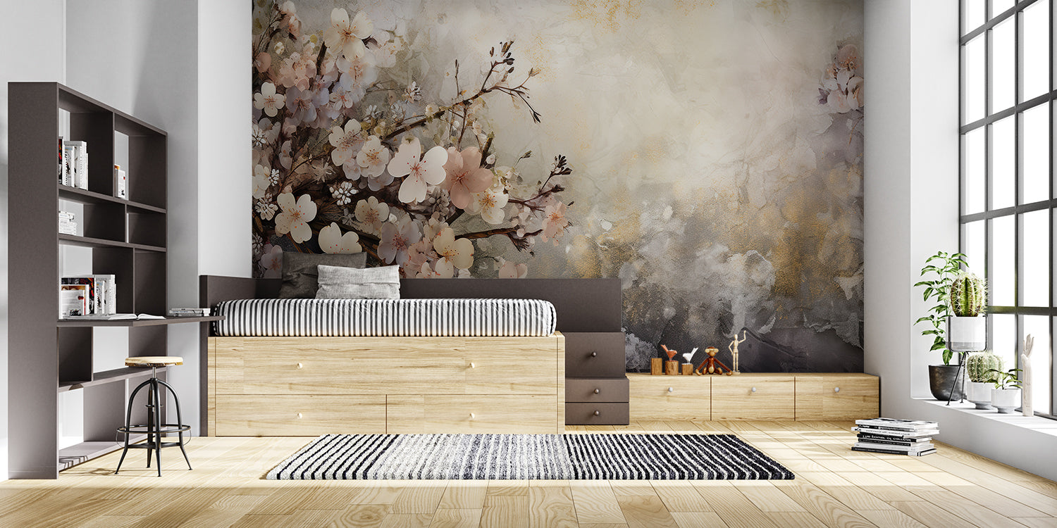 Papier Peint Fleur Cerisier