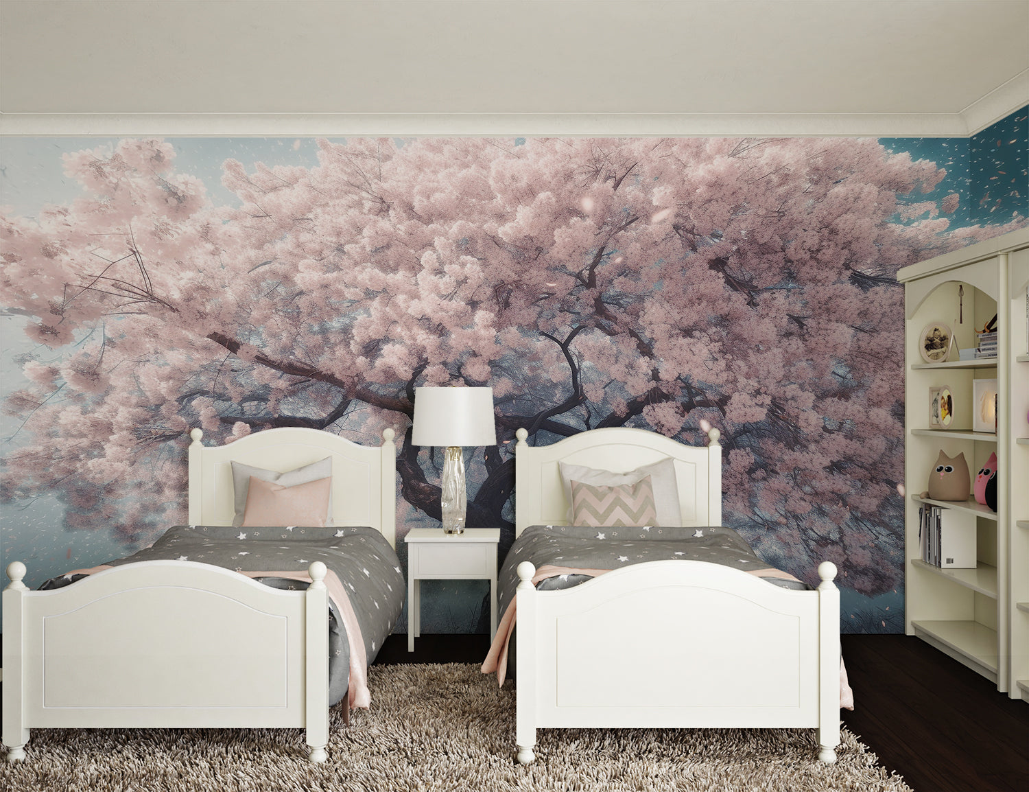 Papier Peint Fleur De Cerisier