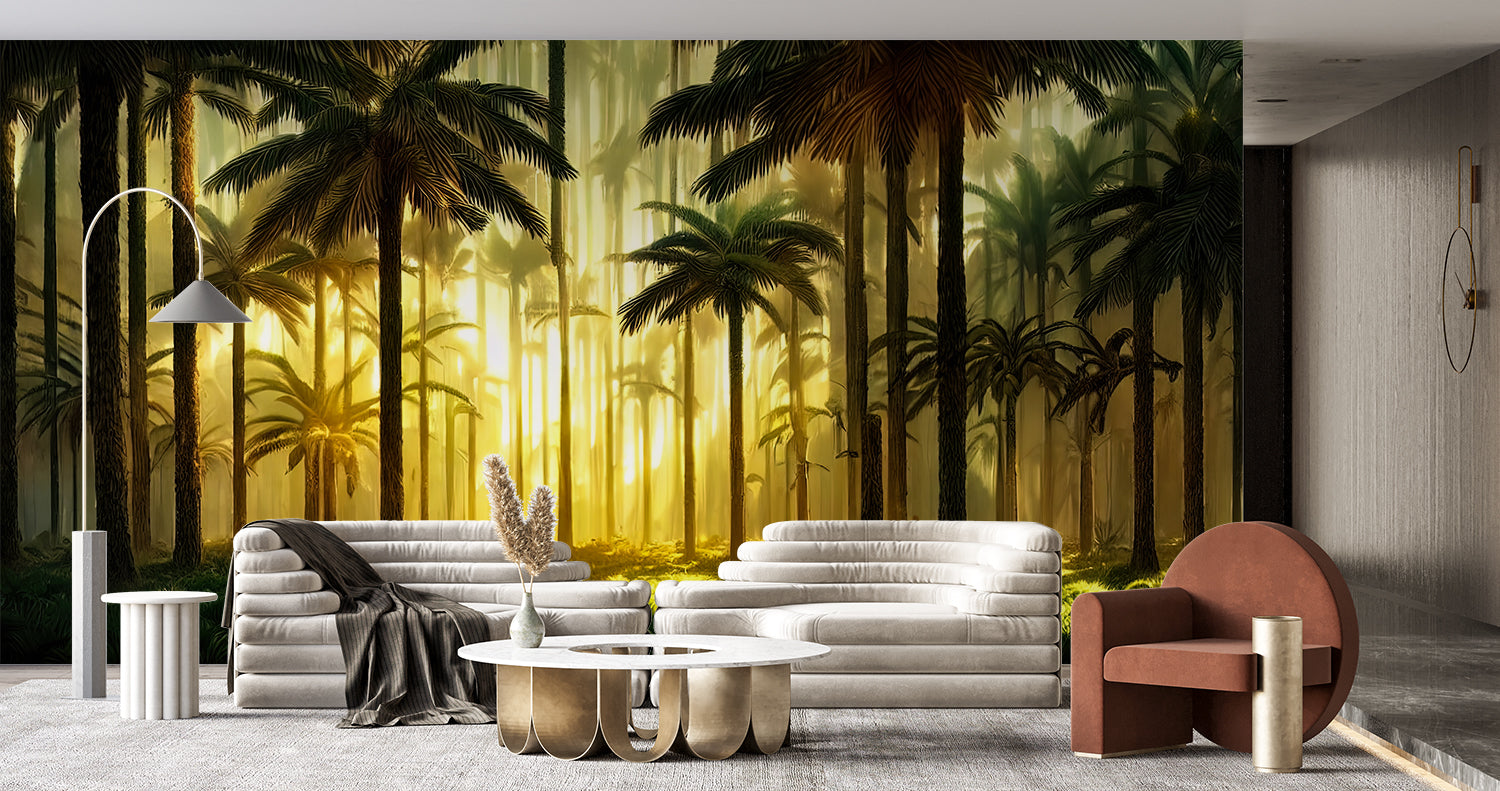 Papier Peint Foret 3D