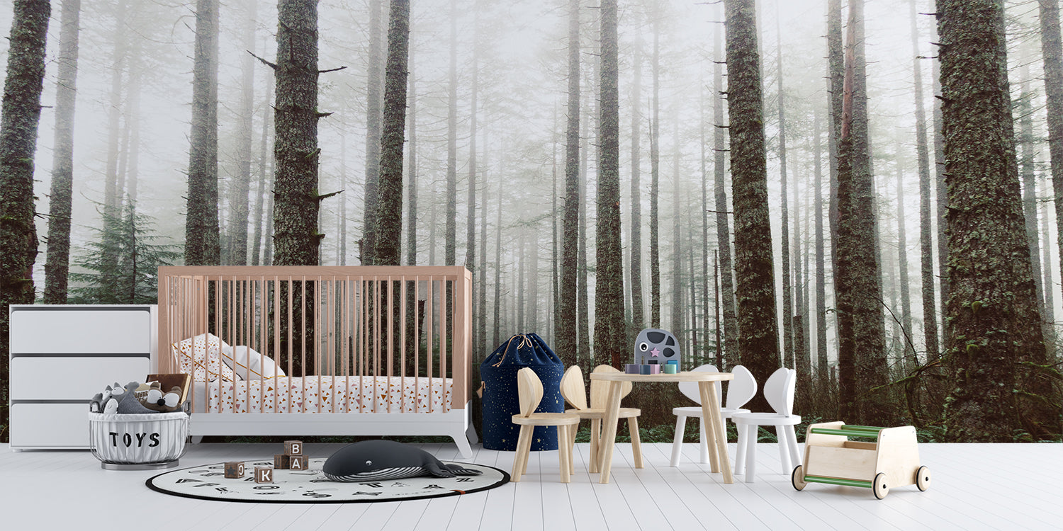 Papier Peint Foret Enchantee