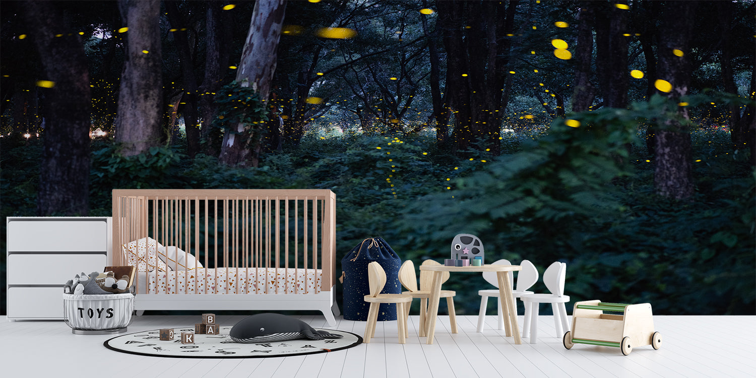 Papier Peint Foret Feerique