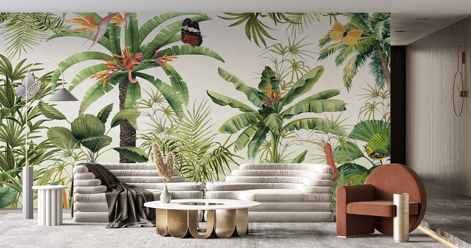 Papier Peint Foret Jungle