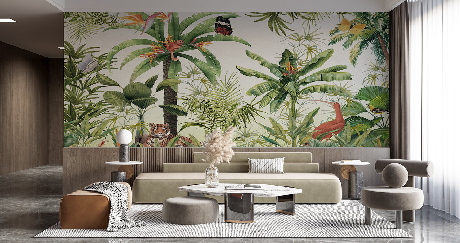 Papier Peint Foret Jungle