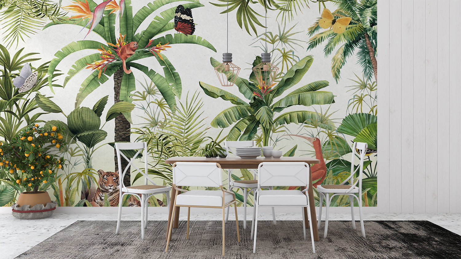 Papier Peint Foret Jungle