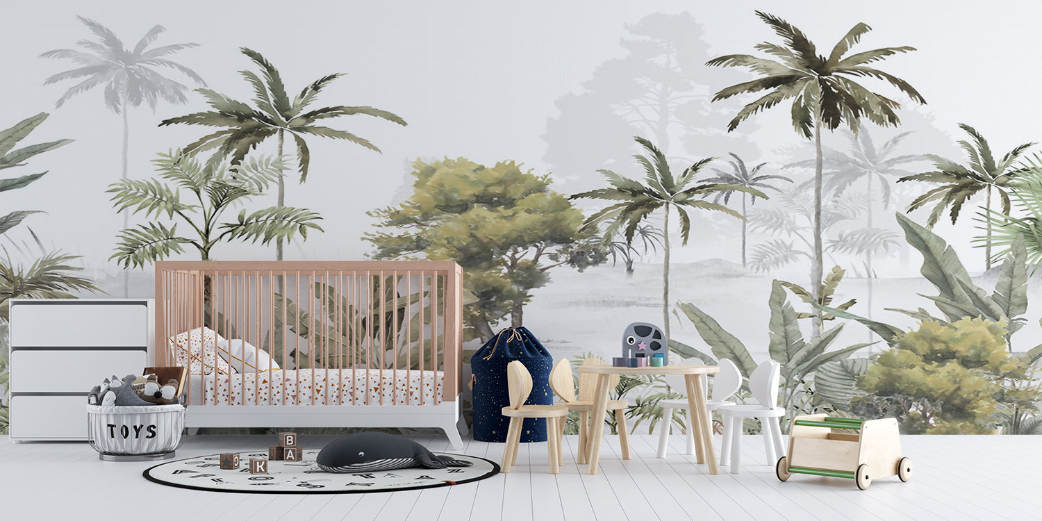 Papier Peint Foret Tropical