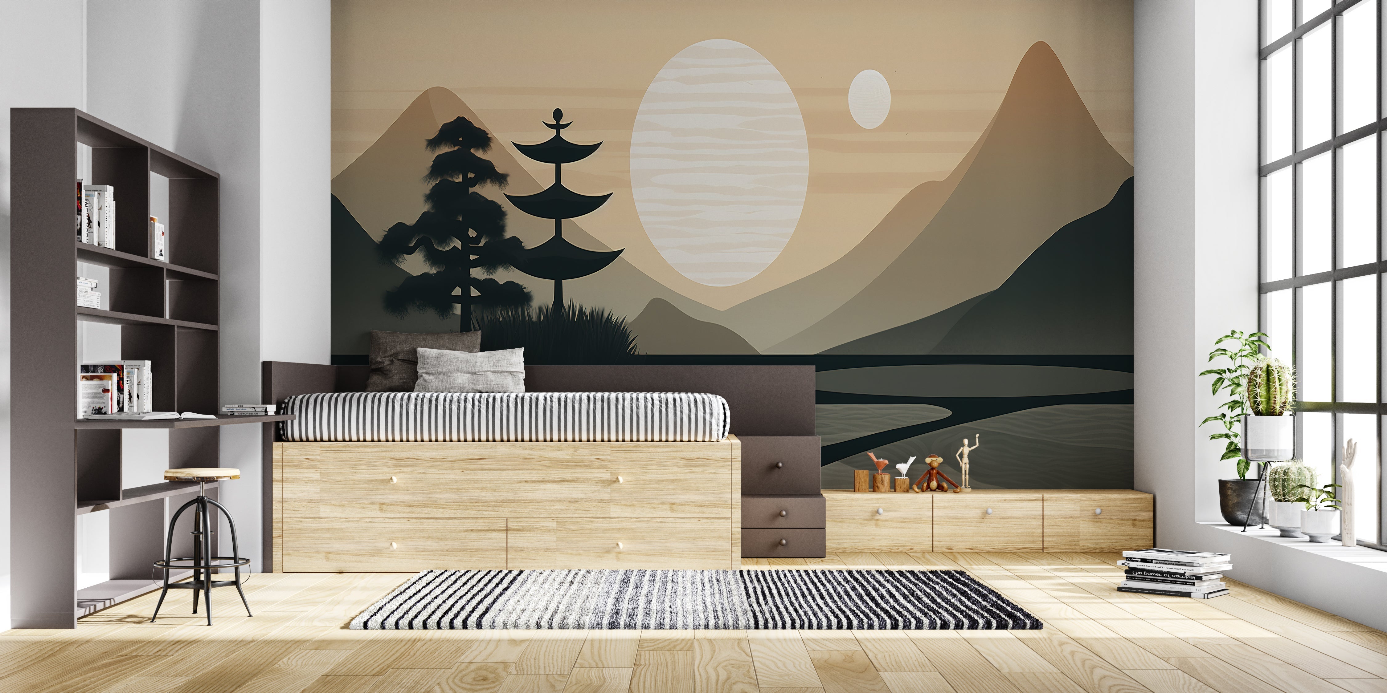 Papier Peint Japonais Zen