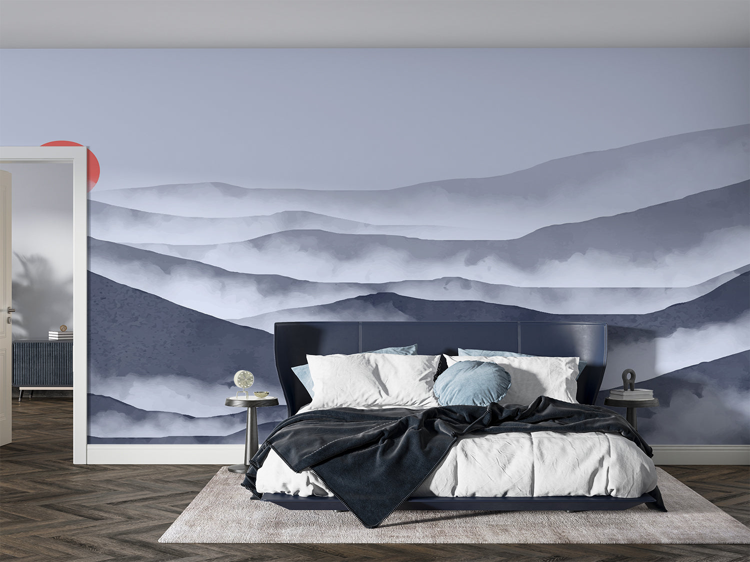 Papier Peint Montagne Chambre