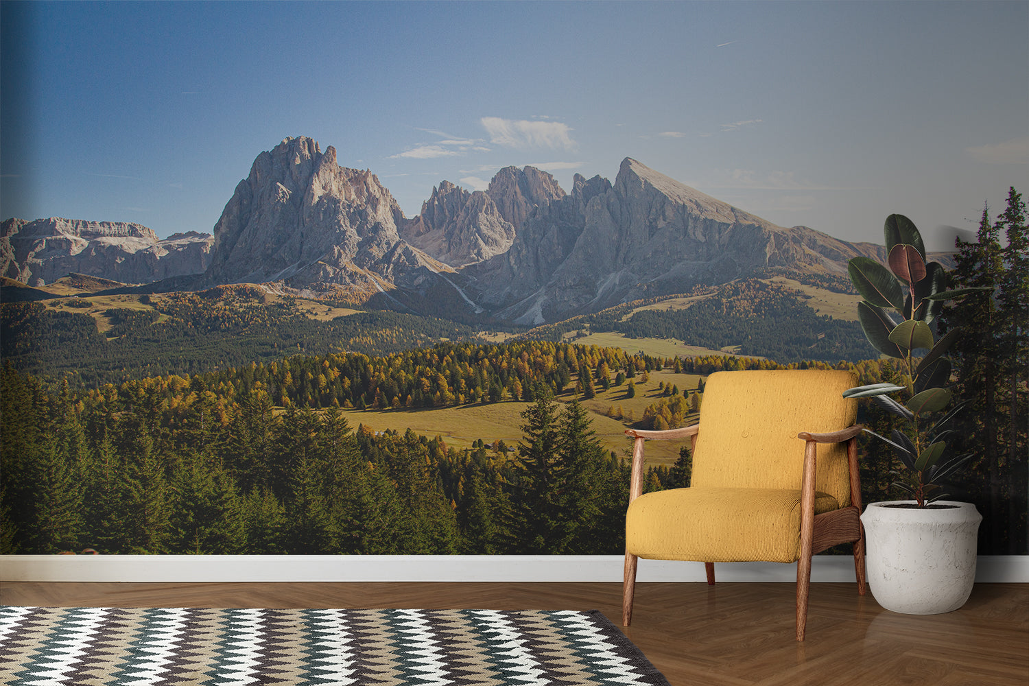 Papier Peint Montagnes