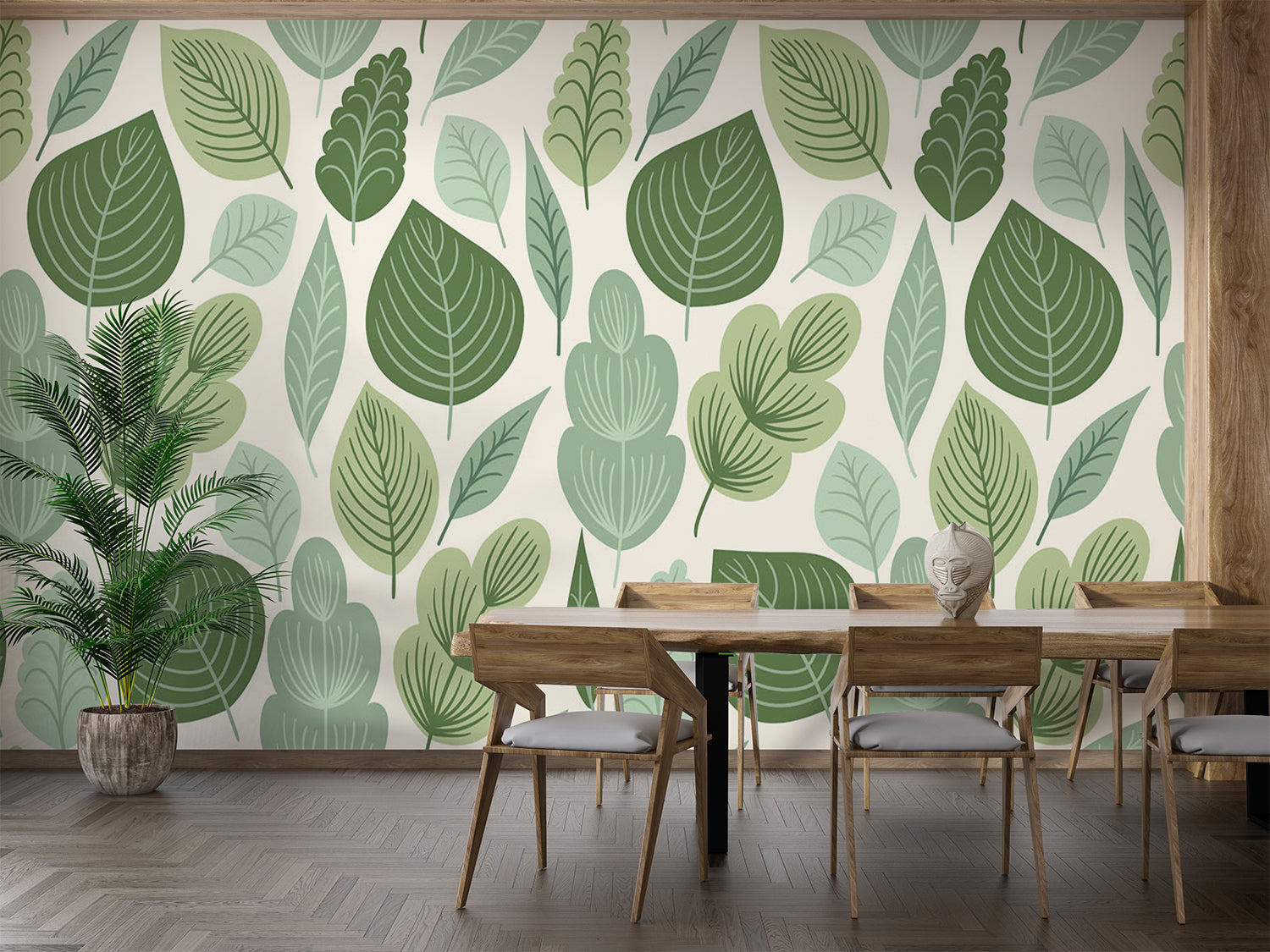 Papier Peint Motif Feuillage