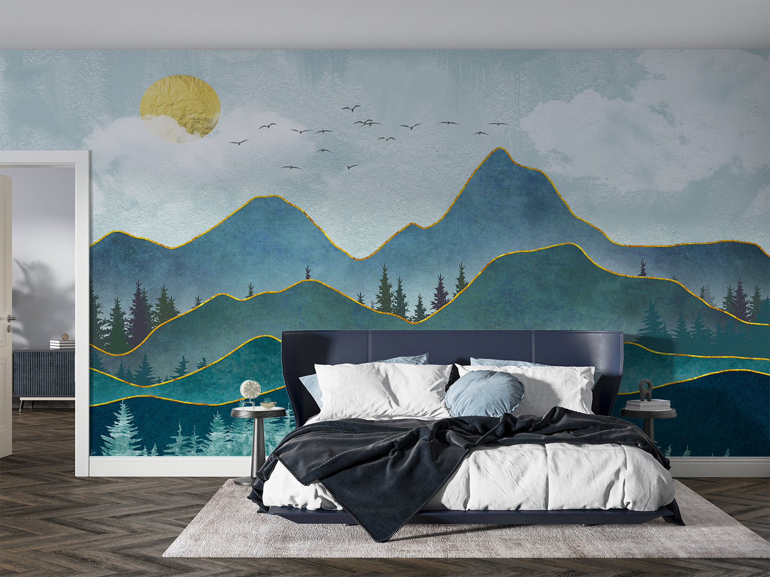 Papier Peint Mural Montagne