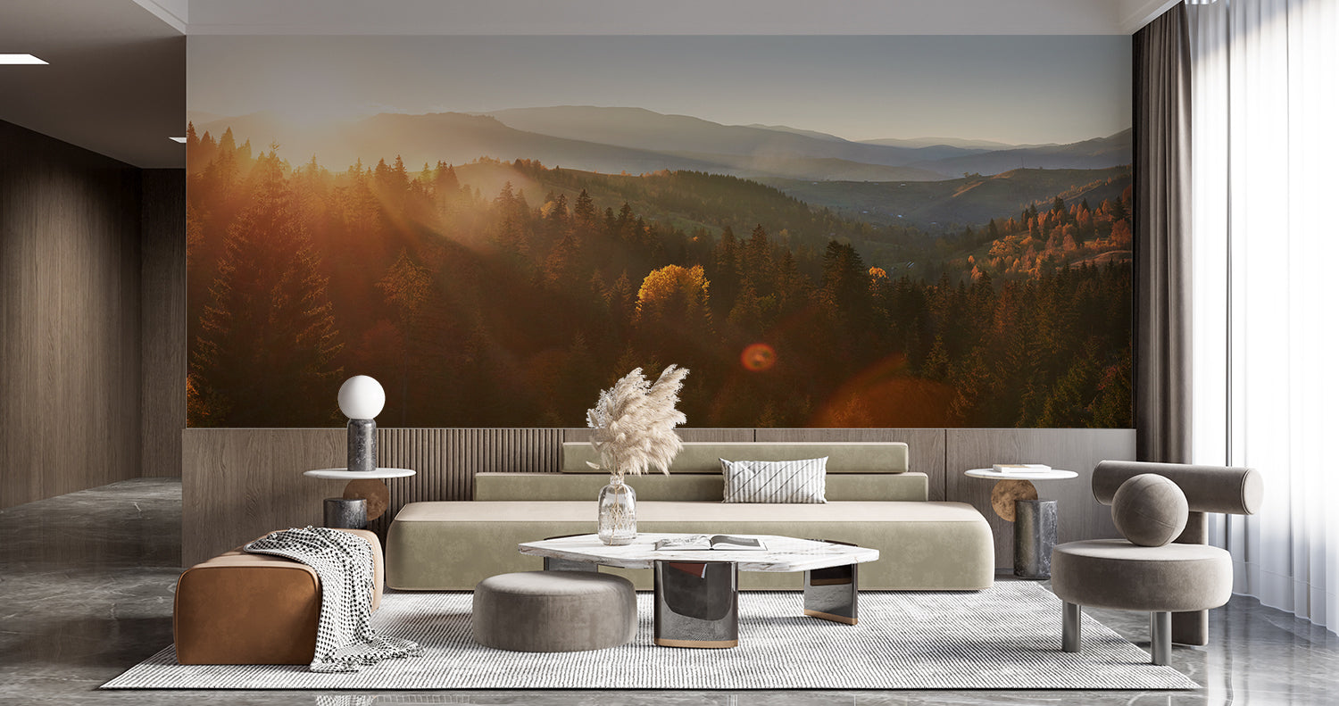 Papier Peint Nature Foret