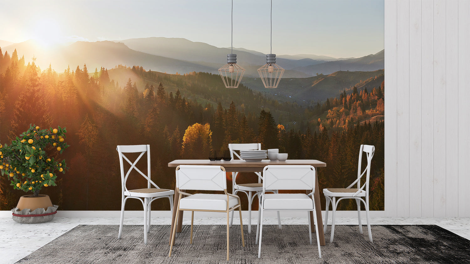 Papier Peint Nature Foret