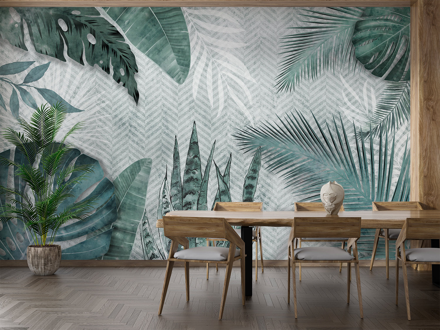 Papier Peint Panoramique Feuillage