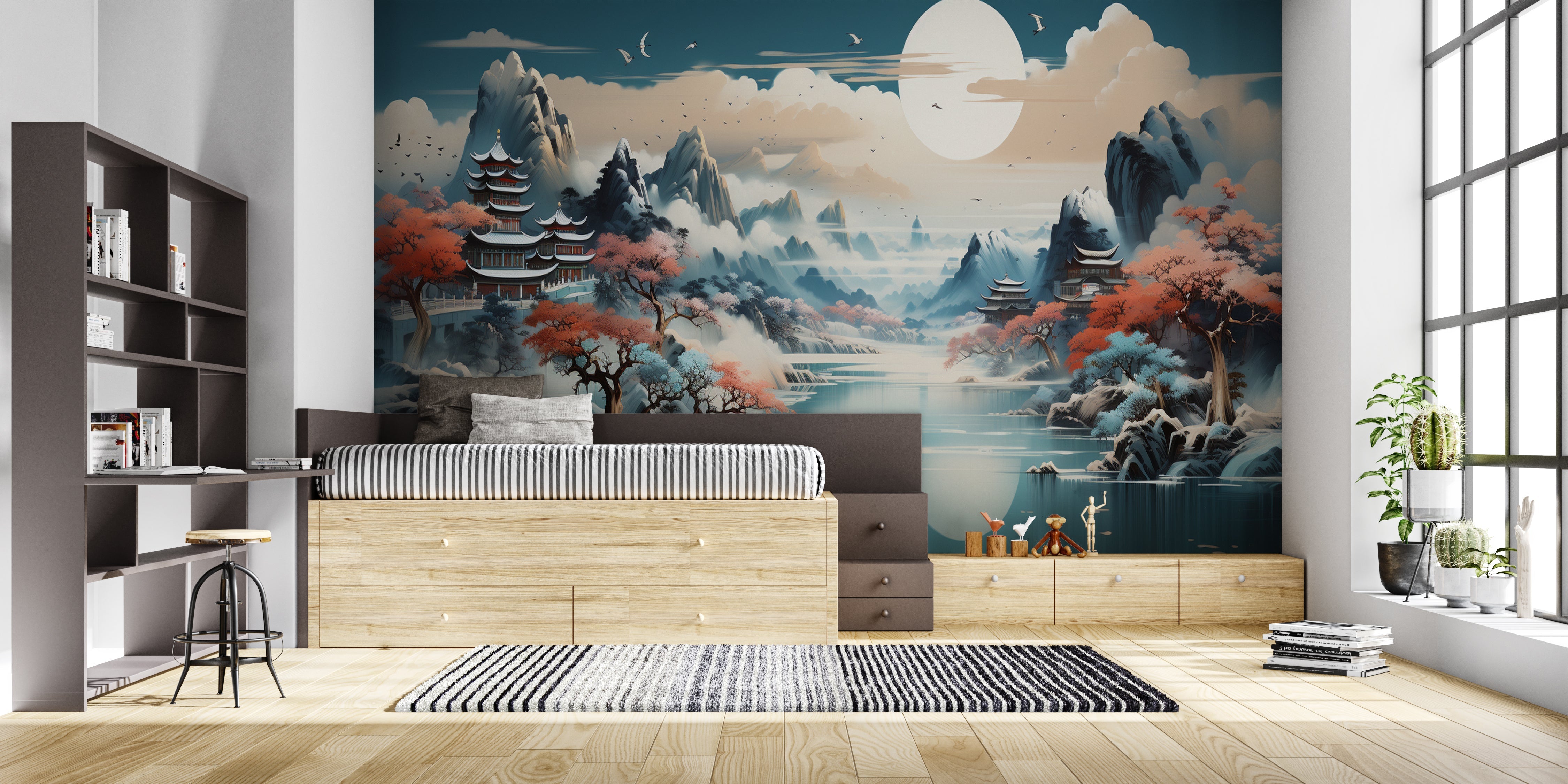 Papier Peint Panoramique Japonisant