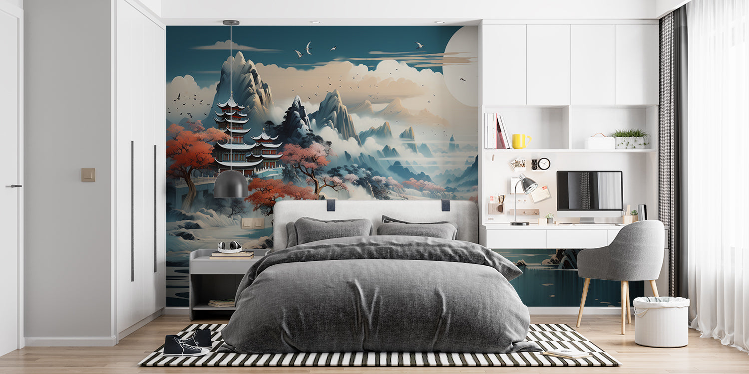 Papier Peint Panoramique Japonisant