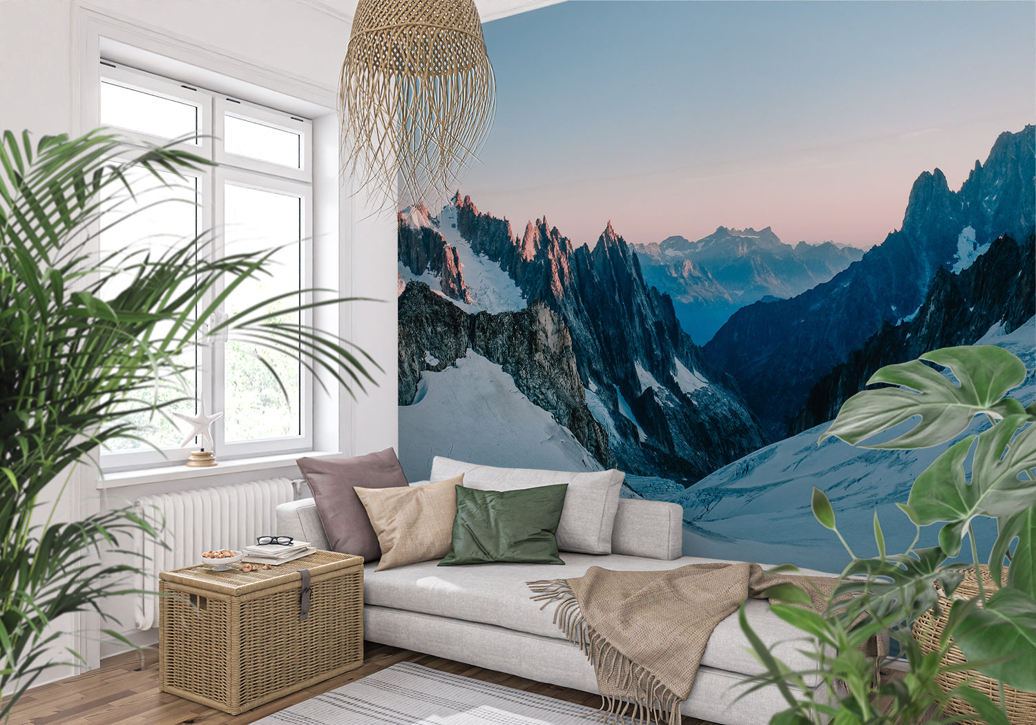 Papier Peint Paysage Montagne