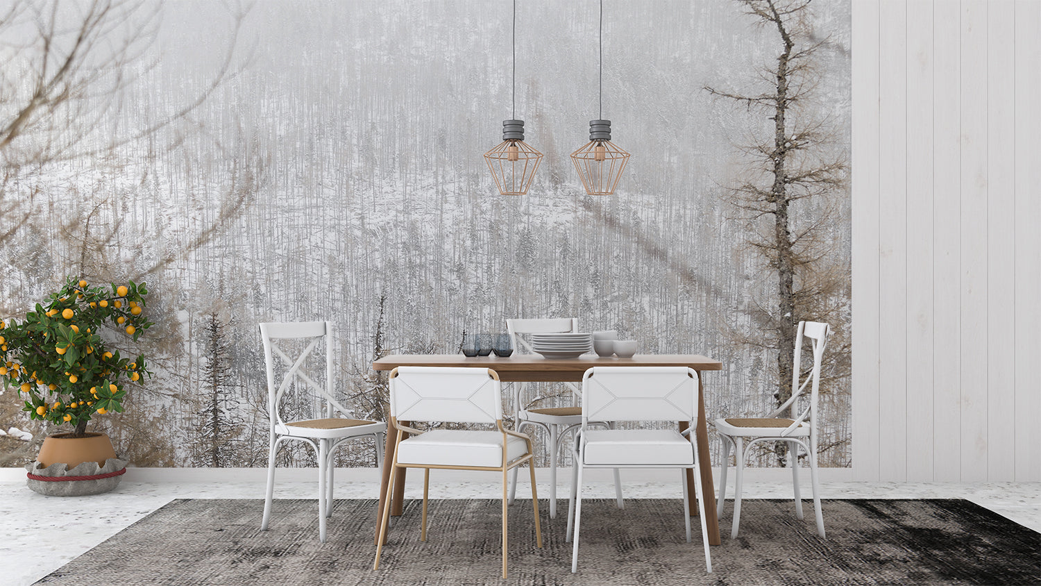 Papier Peint Petite Foret