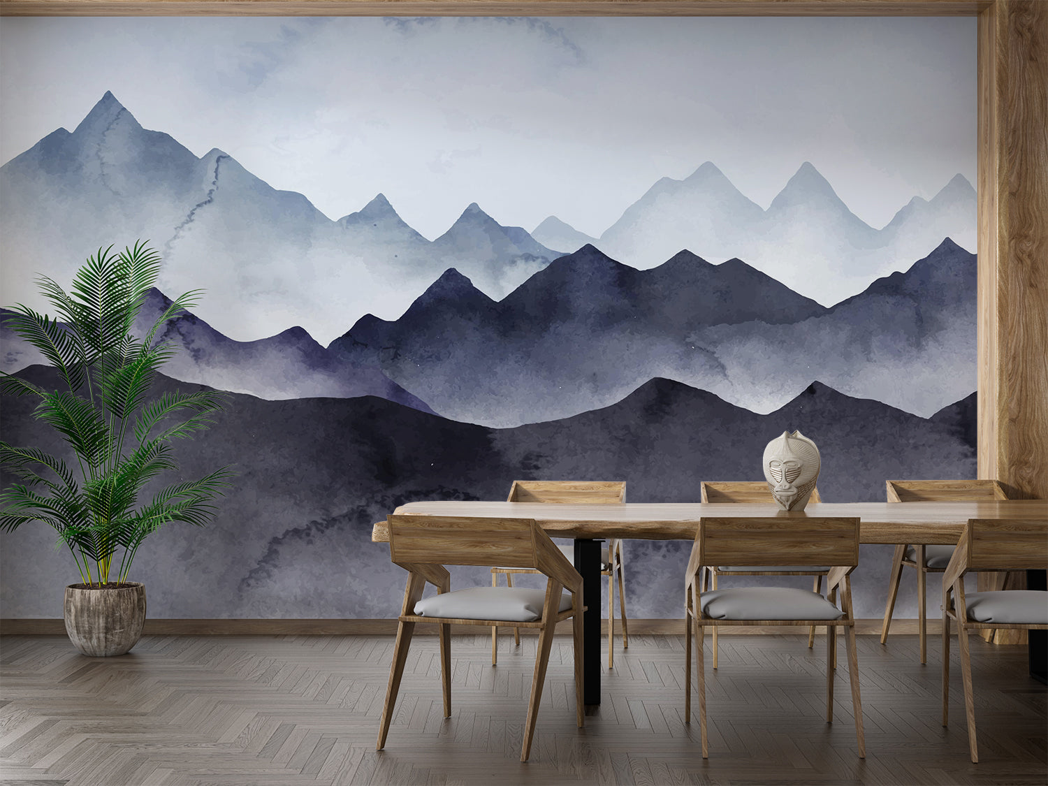 Papier Peint Style Montagne