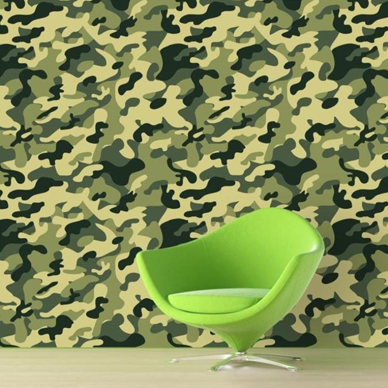 Papier Peint Camouflage Militaire