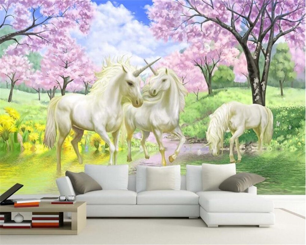 papier peint paysage feerique