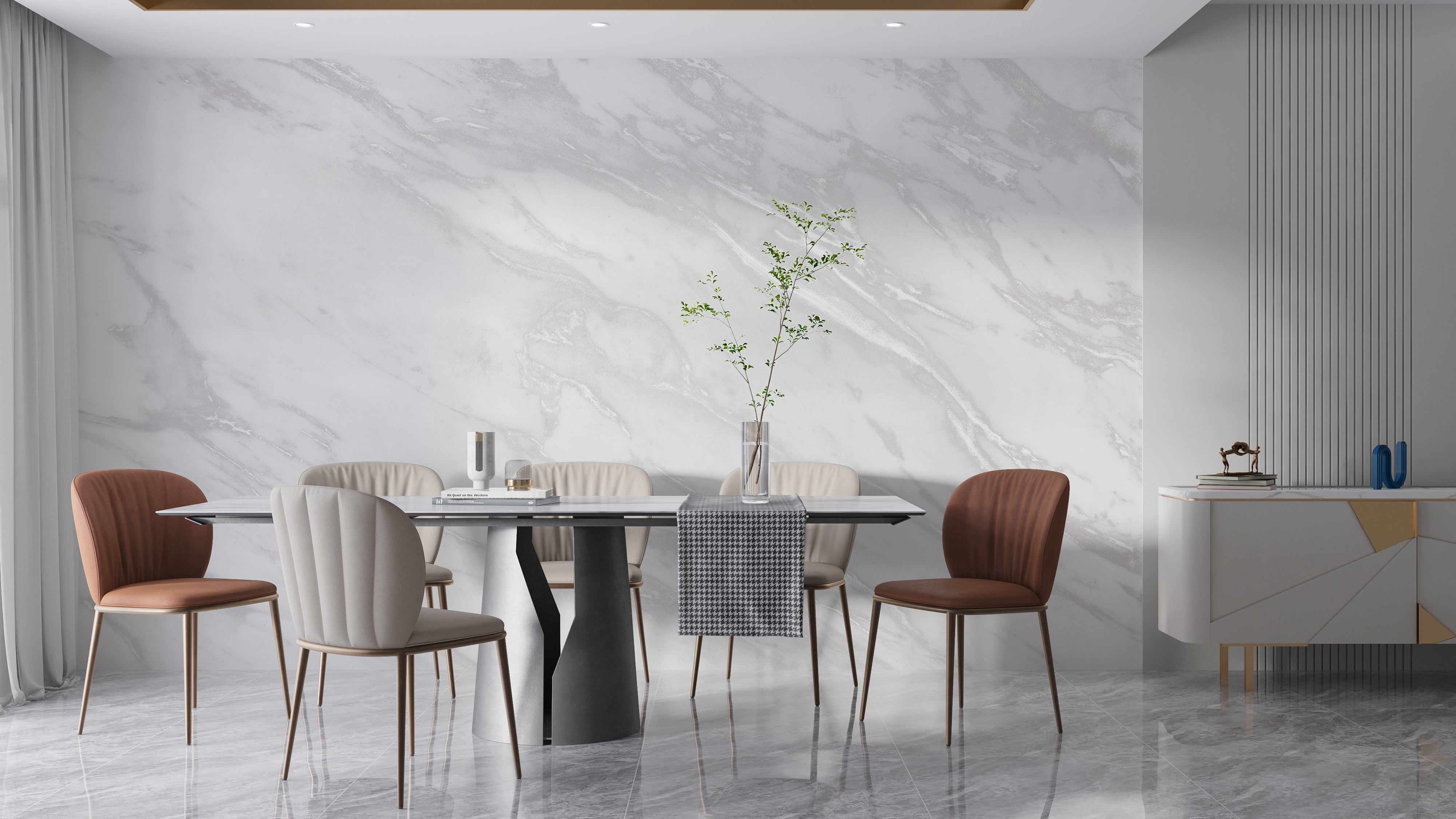 Papier Peint Marbré