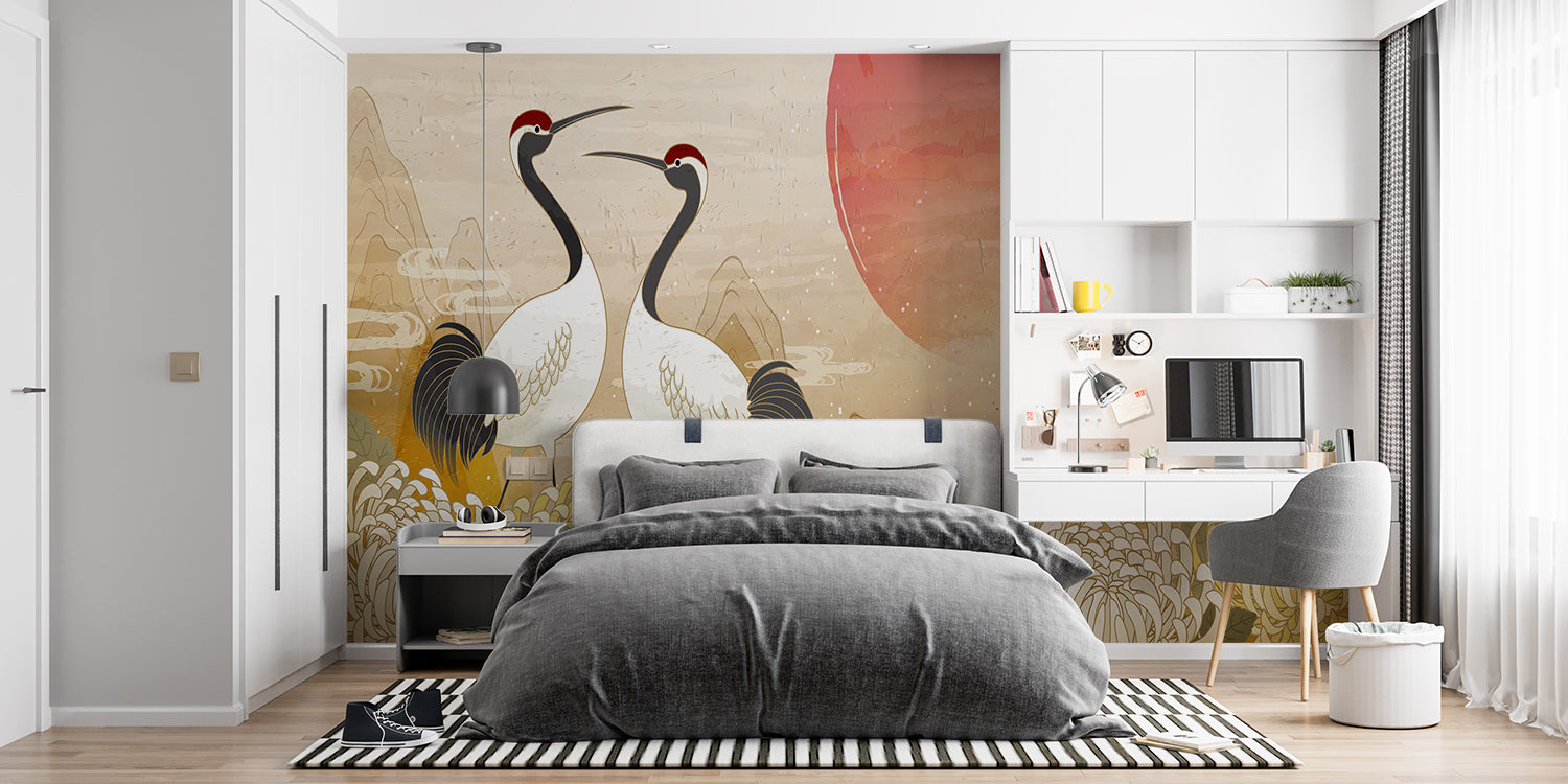 Tapisserie Style Japonais