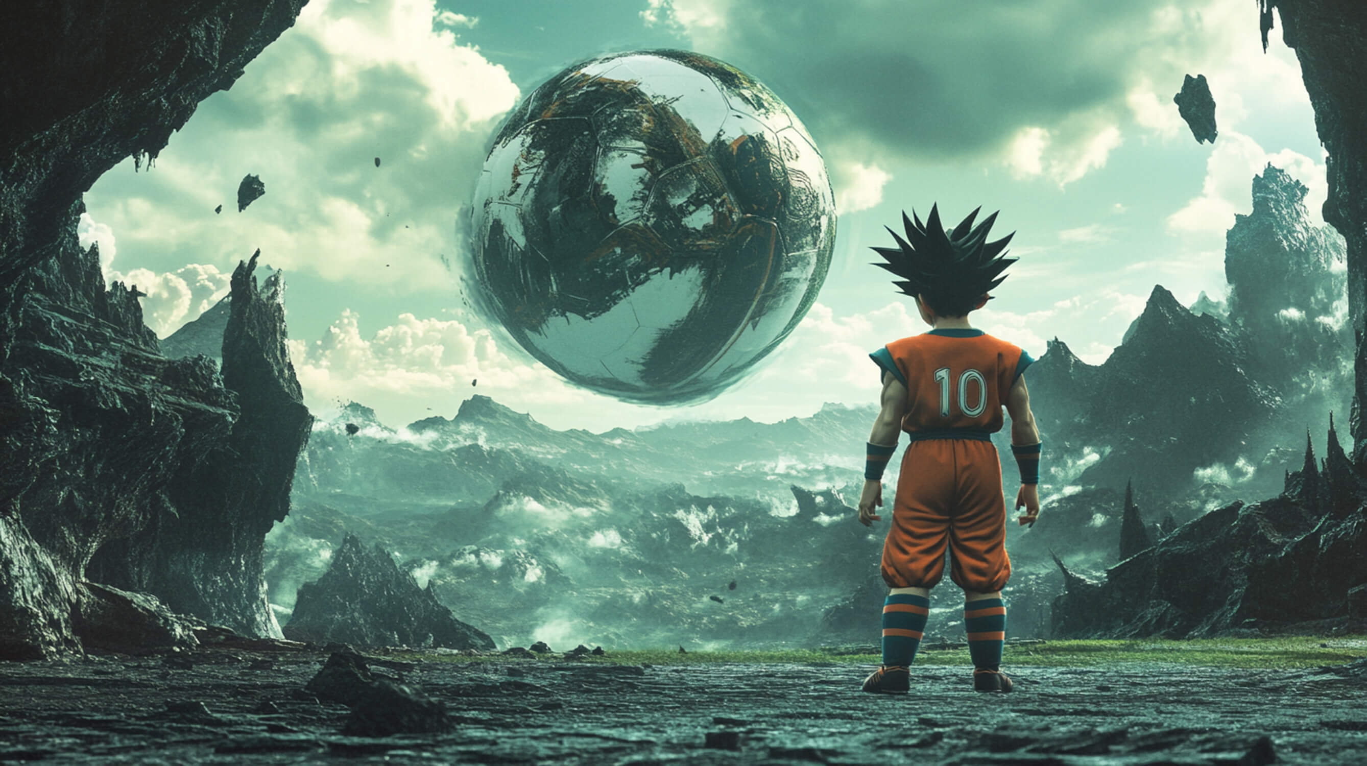 Papier Peint Dbz Ballon de Foot