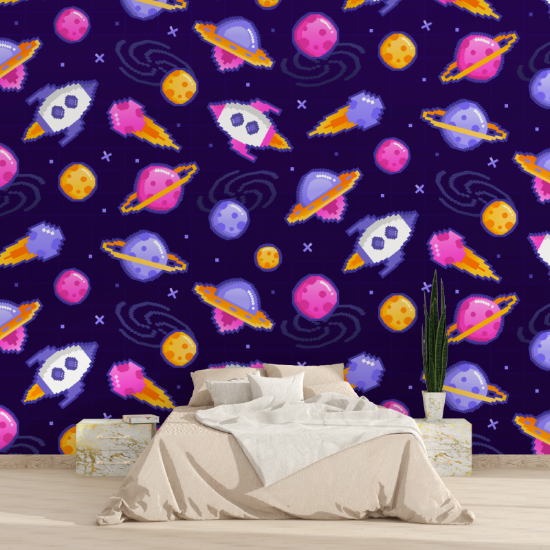 Papier peint mural espace 1815