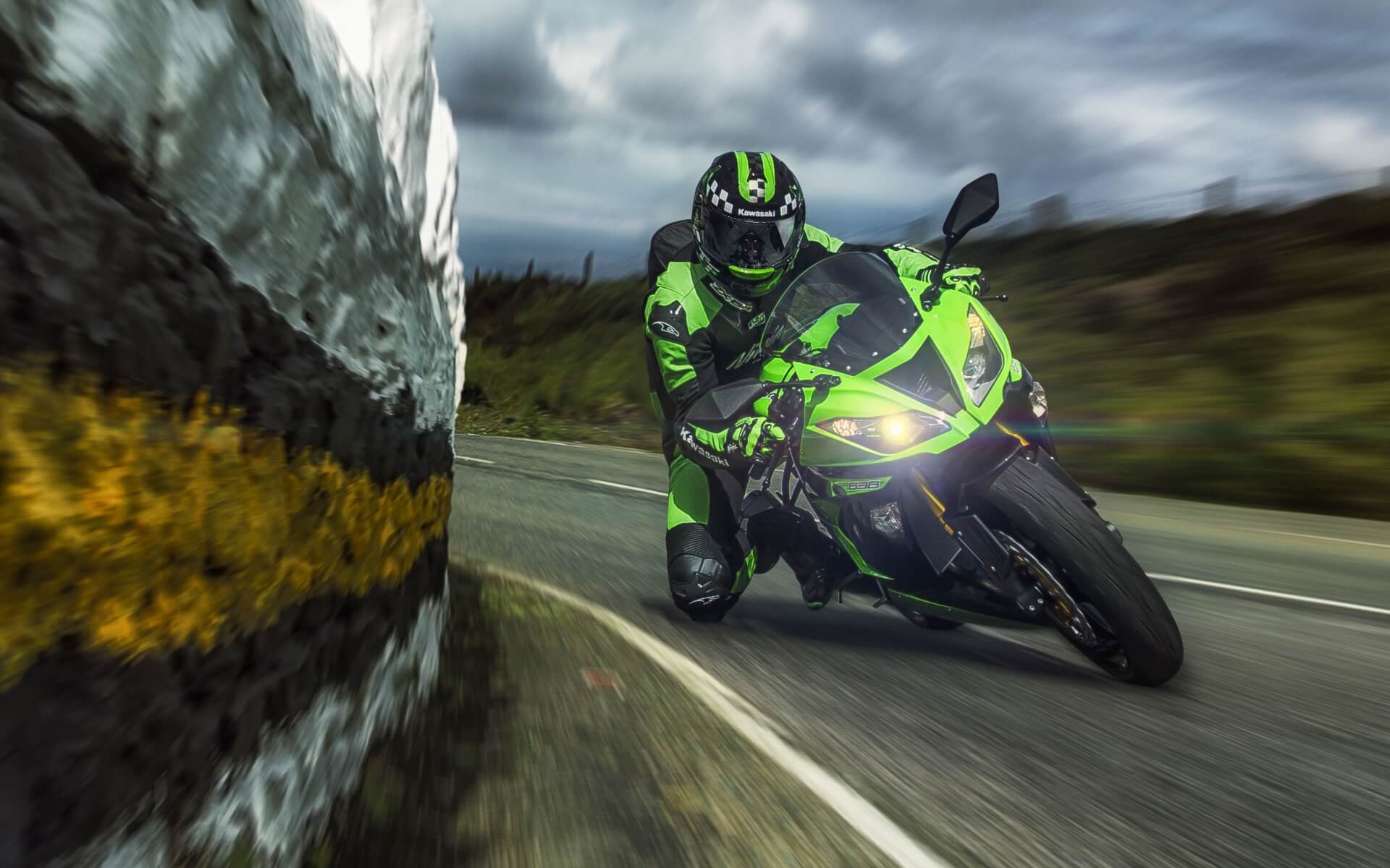 Papier Peint Moto Kawasaki