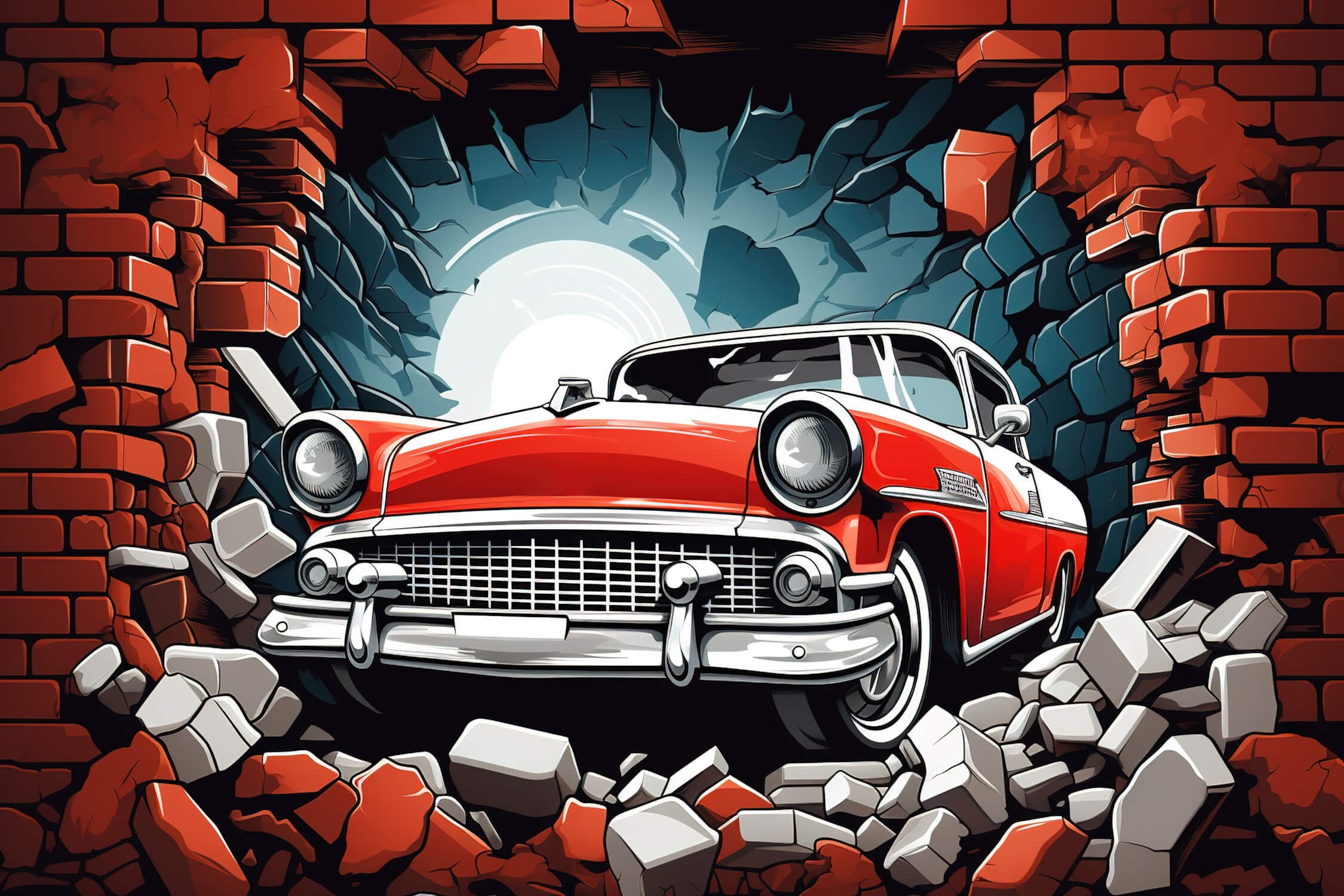 Papier Peint Voiture Ancienne Enfant
