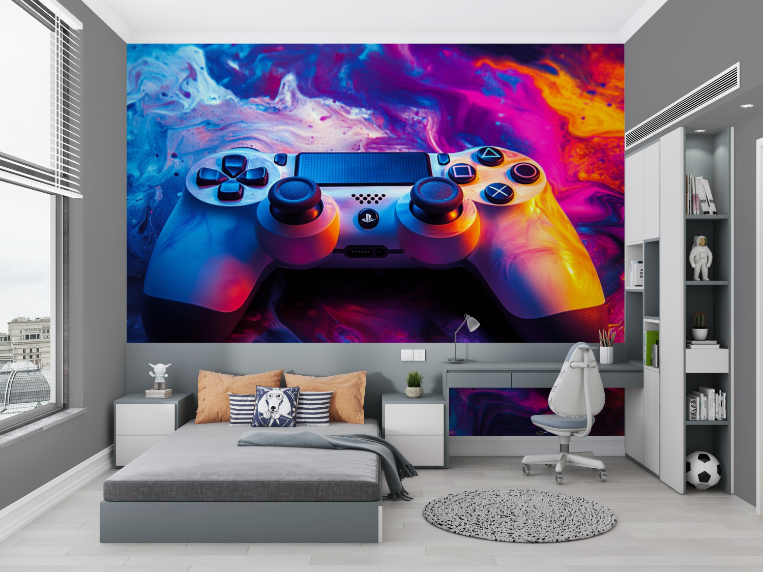 Papier peint couloir 3d chambre petit