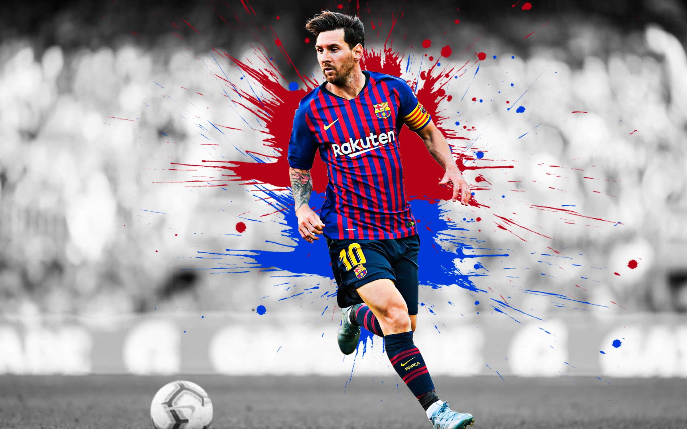 Papier Peint Foot Messi