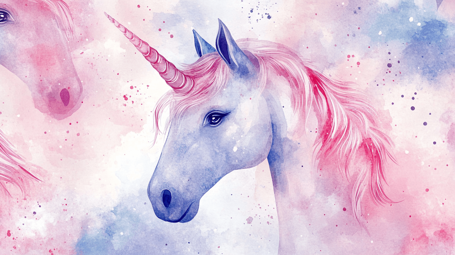 Papier Peint Rouleau Licorne Finesse