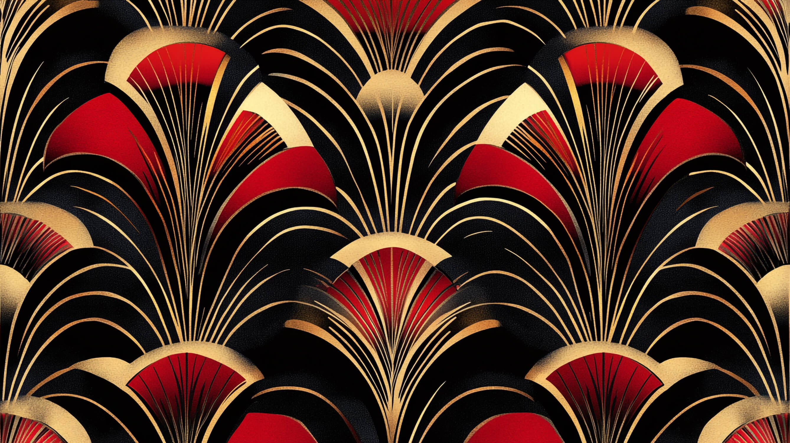 Papier Peint Motif Rouge Noir