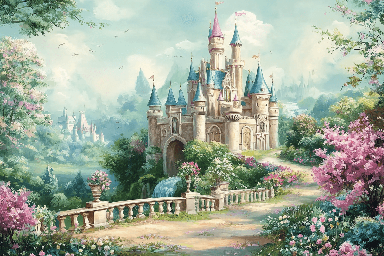 Papier Peint Princesse Disney Magique